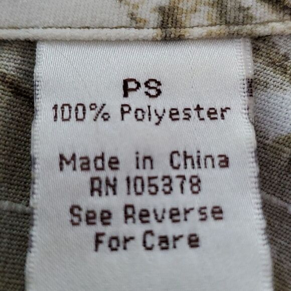 Drapers & Damon's‎ vintage light jacket. PSmall Green/gray palm trees 🌴cruise - Picture 7 of 8